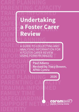 Undertaking a Foster Carer Review Wales Cover Image